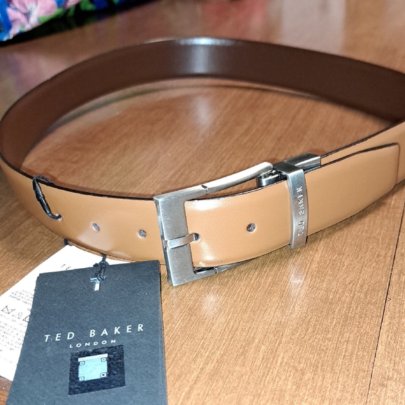 Ted Baker Other - Ted Baker Brown Leather Belt 30" New  $75